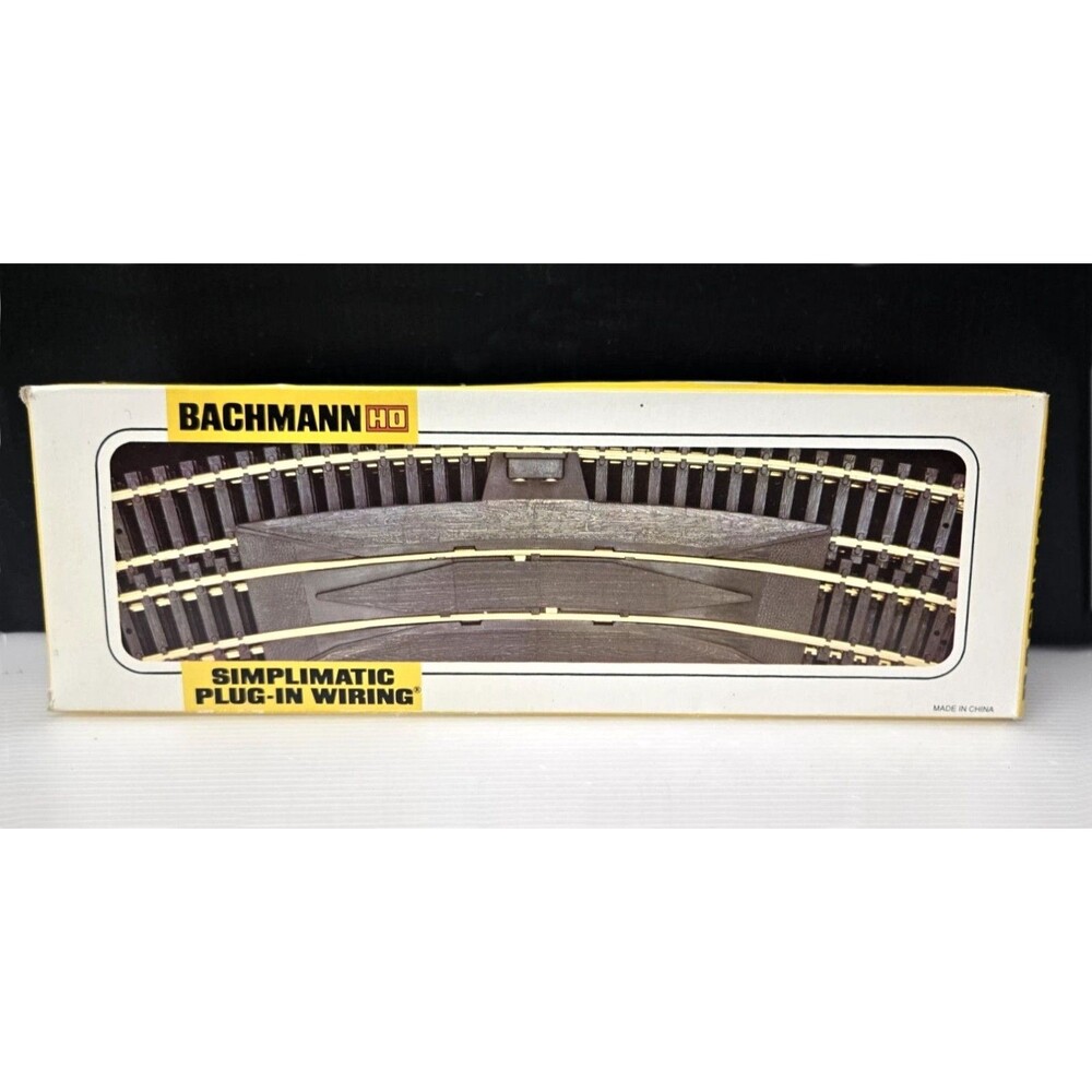 Bachmann HO Scale Track Set 45931 Curved & Straight 1 Simplimatic Plug In 13 Pc